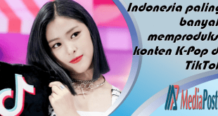 Indonesia paling banyak memproduksi konten K-Pop di TikTok