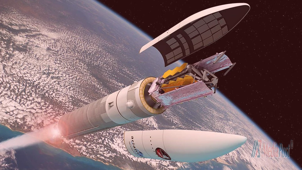 Teleskop luar angkasa ini akan diluncurkan dari Guyana Prancis dengan roket Ariane-5 Eropa