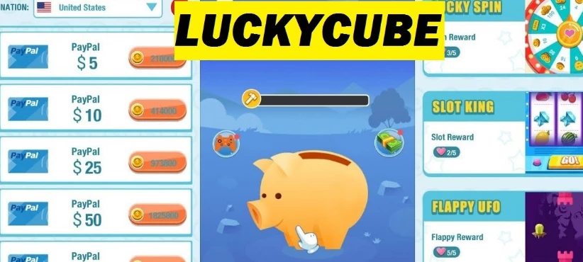 Aplikasi Penghasil Uang Lucky Money Cube