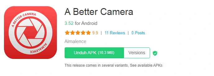 A Better Camera Aplikasi Kamera Terbaik