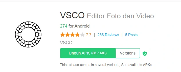 Vsco Aplikasi Kamera Terbaik