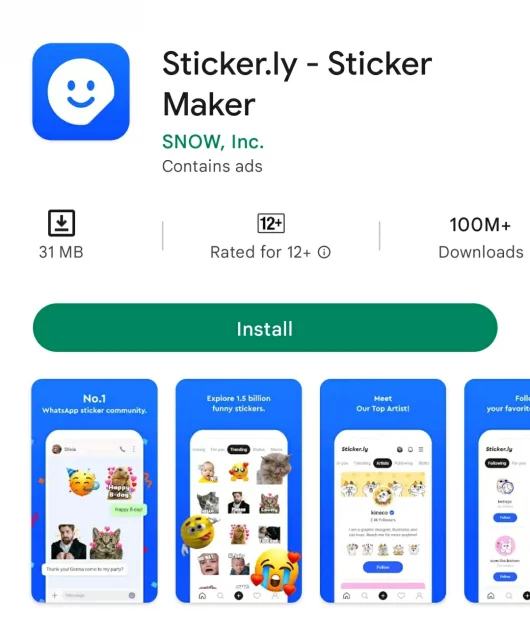 Stiker.ly Sticker Maker & Video Status Whatsapp
