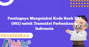 Pentingnya Mengetahui Kode Bank BRI (002) untuk Transaksi Perbankan di Indonesia